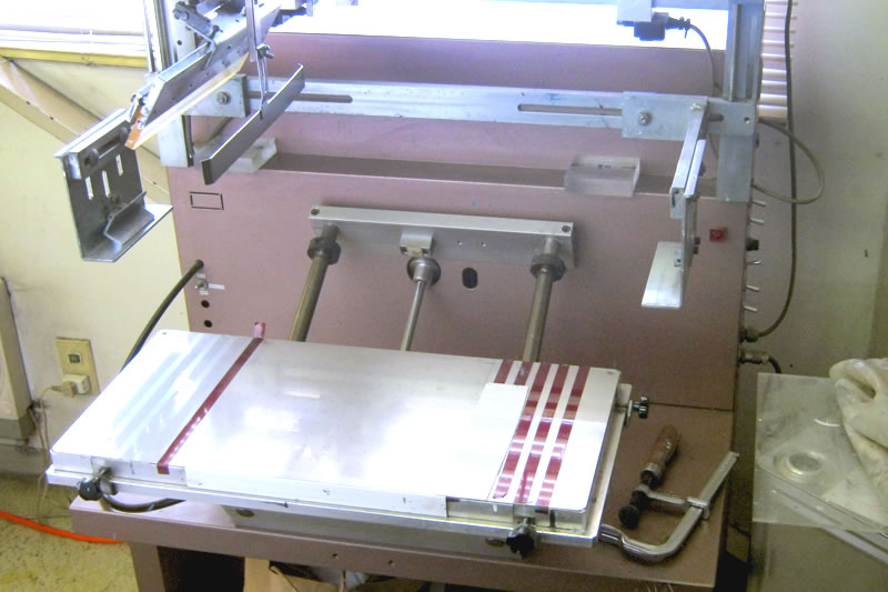 シルク印刷機